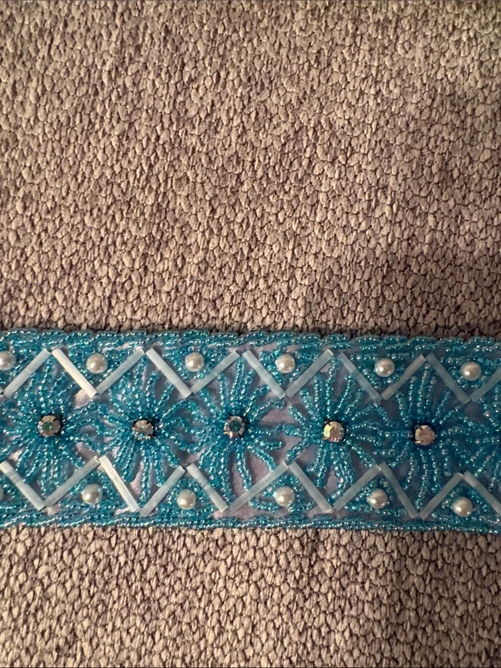 Turquoise Beaded Women's Decorative Belt